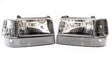 Complete Performance Six Piece Clear Black Headlight Kit - 1992-1997 Ford F-Series & Bronco Complete Performance