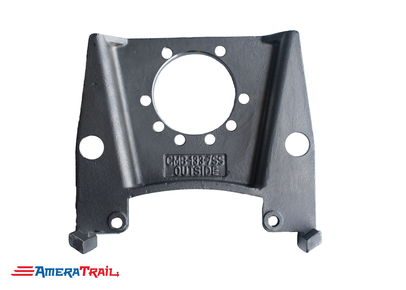 One ﻿Caliper Mounting Bracket Stainless Steel, 8 Lug 7k