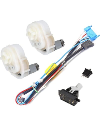 Complete Gear Shifter Upgrade Kit for Motor Gearboxes: Includes Wiring Harness, Foot Switch, and Overhaul Components