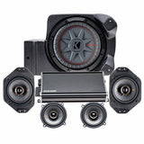 Kicker Plug & Play Full System 4-Speaker, 5-Channel Amp, Sub Bundle Upgrade | '97 - '06 TJ Wrangler