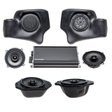 Kicker Plug & Play Full System 4-Speaker, 5-Channel Amp, Sub Bundle Upgrade | '97 - '06 TJ Wrangler