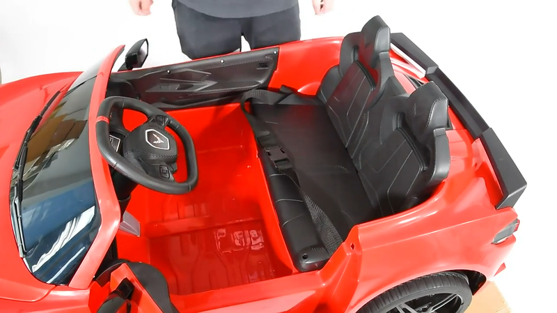 Corvette Ride On Car 2 Seater 24 Volt W/Magic Cars® Wireless Parental Control