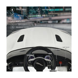 Costway 12V Jaguar F-Type SVR Licensed Kids Ride On Car with Motorized Function