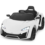 Costway 12V Kids Ride-On Car with Remote Control, Lights, MP3 Player, and Openable Doors