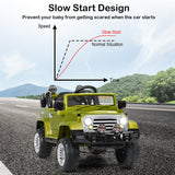 Costway 12V MP3 Kids Ride On Truck Car with RC Remote and Light - Perfect Christmas Gift!