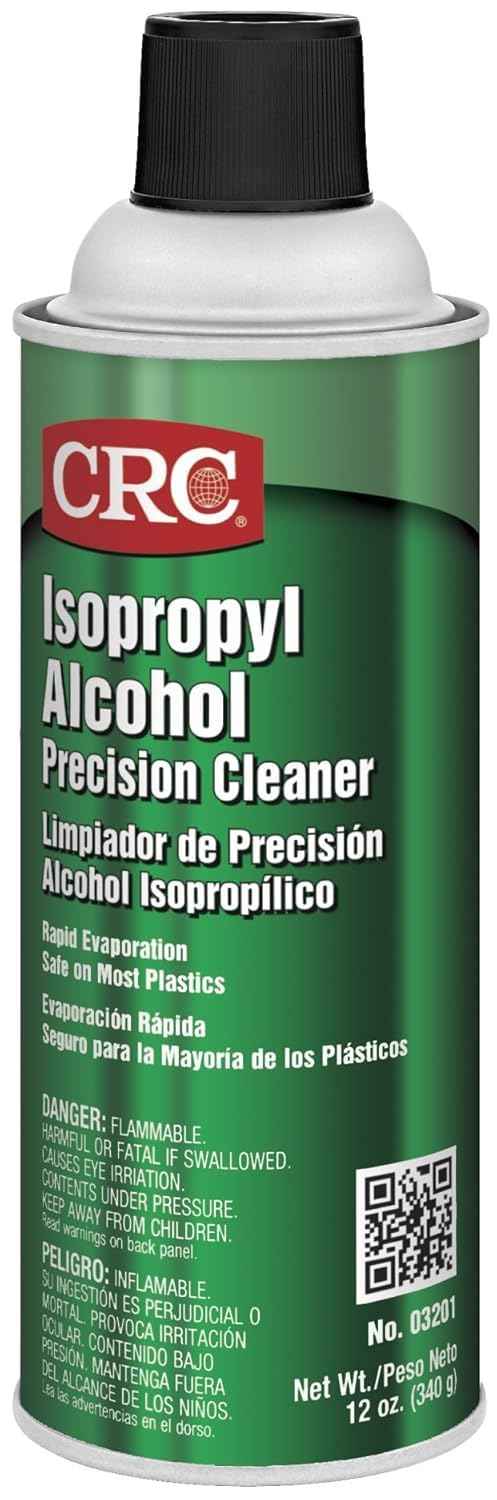 CRC 03201 Isopropyl Alcohol Cleaner 12oz TekShack