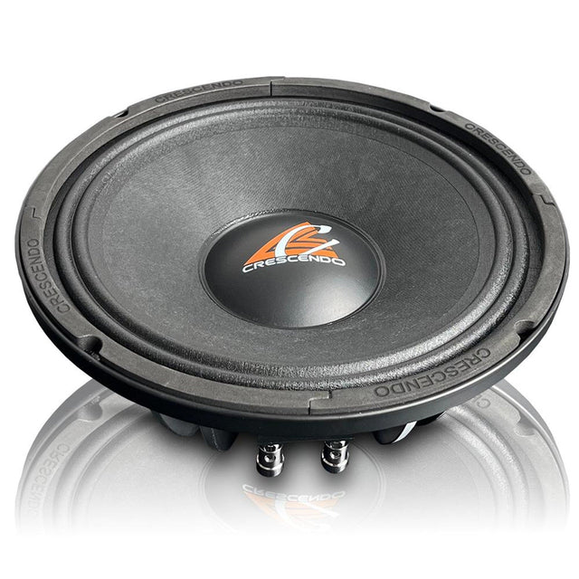 Crescendo Audio UN-10 10" 400W RMS Midrange Speaker 4-Ohm (Single) Crescendo Audio