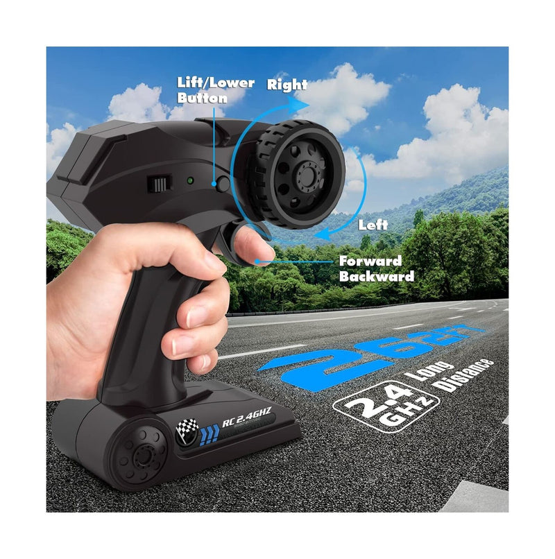 CROBOLL 1:12 RC Car for Boys with Lifting Function and 4WD