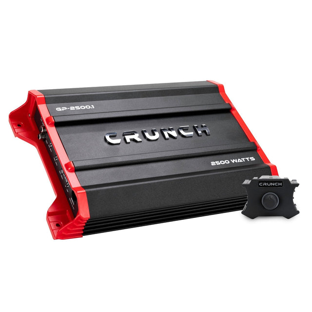 GP-2500.1 Ground Pounder 2500 Watt Amplifier CRUNCH