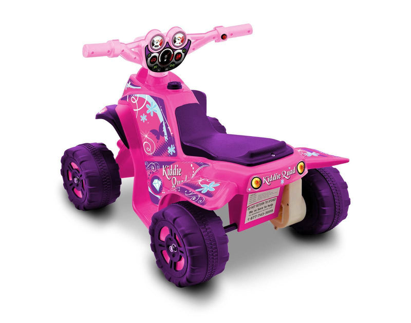 Cuatriciclo Carrito Cuatrimoto Para Bebe Niña Rosa 6V - Regalo de Calidad para Bebés