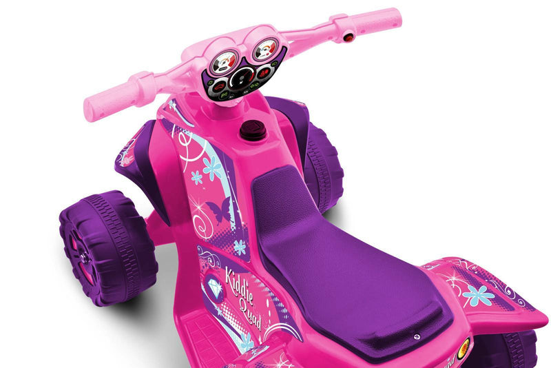 Cuatriciclo Carrito Cuatrimoto Para Bebe Niña Rosa 6V - Regalo de Calidad para Bebés