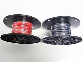 16 GAUGE TFFN TEWN WIRE BLACK + RED 100 FT EA 600V COPPER STRANDED GROUND WIRE ACDC Wire And Supply