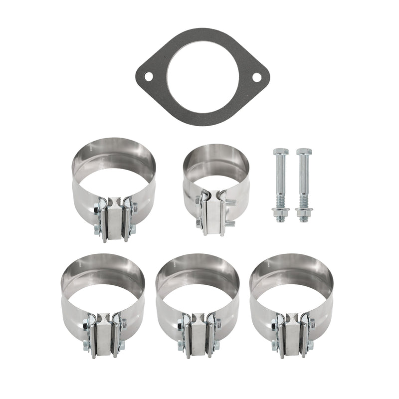 TruckTok 2011-2022 6.7L Ford Powerstroke 5" Dp-Back DPF Delete Pipe(With Muffler)