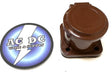Hubbell HBLNCABN Single Pole Connector, Non-Met Cover, BROWN Camlock series 16 Hubbell
