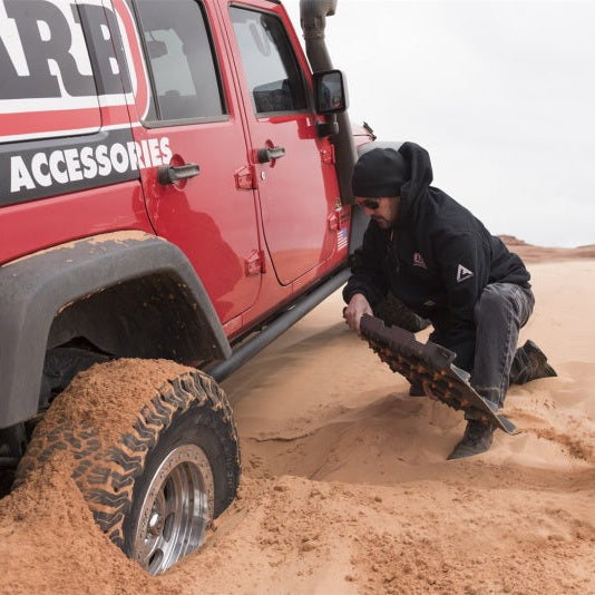 ARB TRED Pro Recovery Boards - Black on Black, Set of 2