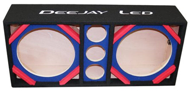 Deejay LED D12T3BLUE Two 12-in Deejay LED