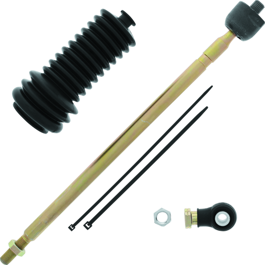 QuadBoss 09-10 Polaris Ranger 500 4x4 (03) Steering Rack Tie Rod Assembly Kit - Right Inner & Outer