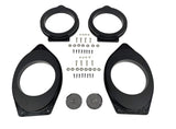 2019-2026 Silverado & Sierra Speaker Adapters | 1-inch CNC-Machined HDPE Ten87 Design