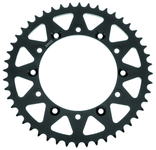 BikeMaster Honda Rear Steel Sprocket 520 44T - Black