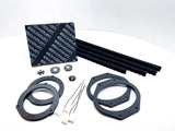2015-2026 Ford F-150/Super Duty Speaker Adapters | CNC-Machined No-Drill Ten87 Design