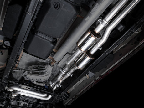 AWE 25+ RAM 1500 3.0TT 0FG Catback Touring Exhaust - Chrome Silver Tips