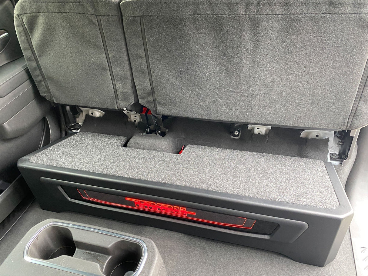 Custom Focal Utopia M Down-Firing Sub Enclosure: 2019–2026 GMC & Chevy Sounds Good Stereo