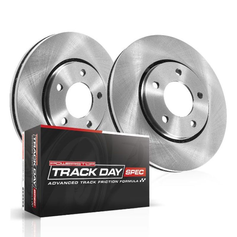 Power Stop 17-19 Fiat 124 Spider Rear Track Day SPEC Brake Kit