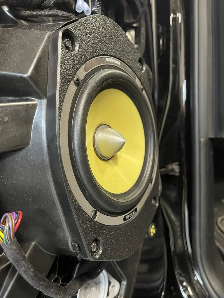 Dodge, Chrysler & Jeep 6x9 to 6.5-inch Speaker Adapters | CNC-Machined Size Converter Ten87 Design
