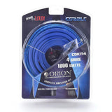 Orion COKIT4 4 AWG Complete Amplifier Wiring Kit Soft Rubber Orion