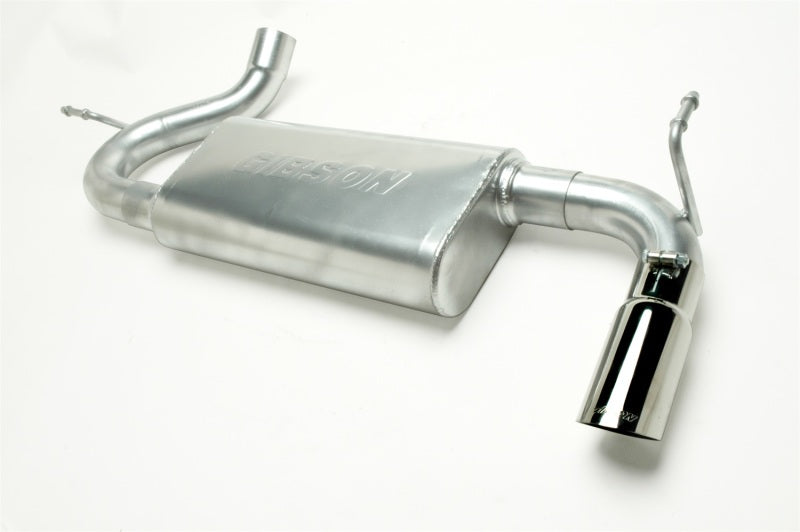Gibson 07-17 Jeep Wrangler 3.6L Unlimited/ 07-11 Wrangler 3.8L Cat-Back Exhaust - Stainless