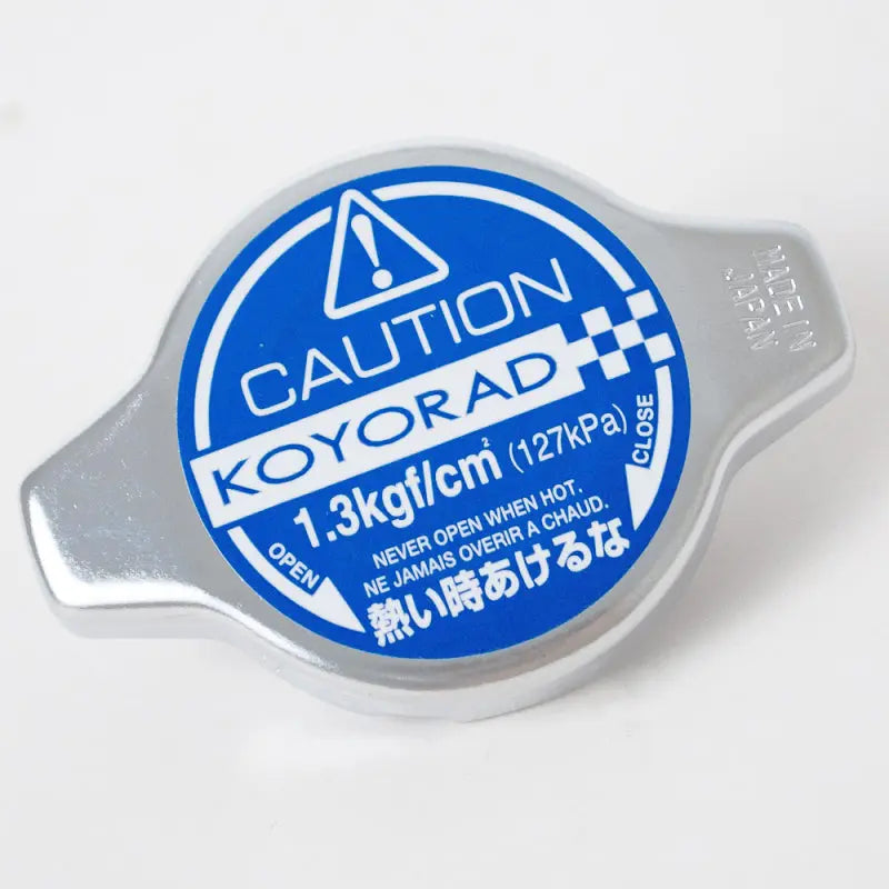 Koyo Hyper Radiator Cap - Shallow Plunger Style - Blue Label Koyo