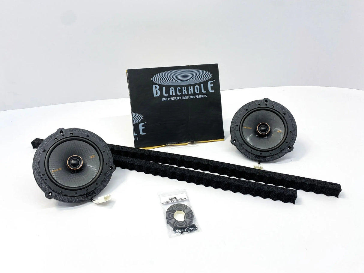 Kicker KS Plug & Play Speaker Kit Upgrade - Designed for 2015-2026 F-150 and 2017-2026 SuperDuty (FOR OUR PLUG & PLAY PACKAGES ONLY) Sounds Good Stereo