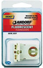 JANDORF Socket Fluorescent Med Base Bi-Pin Med Prof 60492 Jandorf