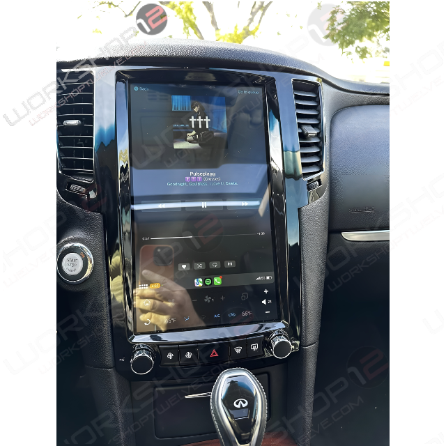 Infiniti FX50 2009-2017 Workshop 12 Tesla-Style Screen Workshop 12