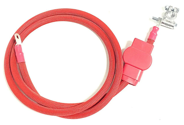 Positive 60" 4/0 Battery Cable for 94-02 Dodge Cummins, w/MilitaryTerm 600A AC/DC WIRE AND SUPPLY