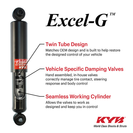 KYB 15-20 Toyota Sienna AWD Excel-G Strut Assembly - Front Left