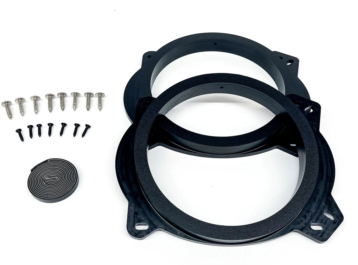 Toyota, Lexus & Subaru Front Speaker Adapters | 1-inch CNC-Machined HDPE Ten87 Design