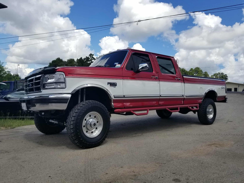 2" Polished Stainless Steel Fender Trim - 1992-1997 Ford F-Series & Bronco
