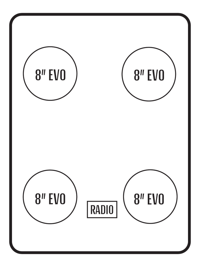 2026+ Can-Am Defender MAX HD11 Limited/Cab Stereo Tops (4-Door)