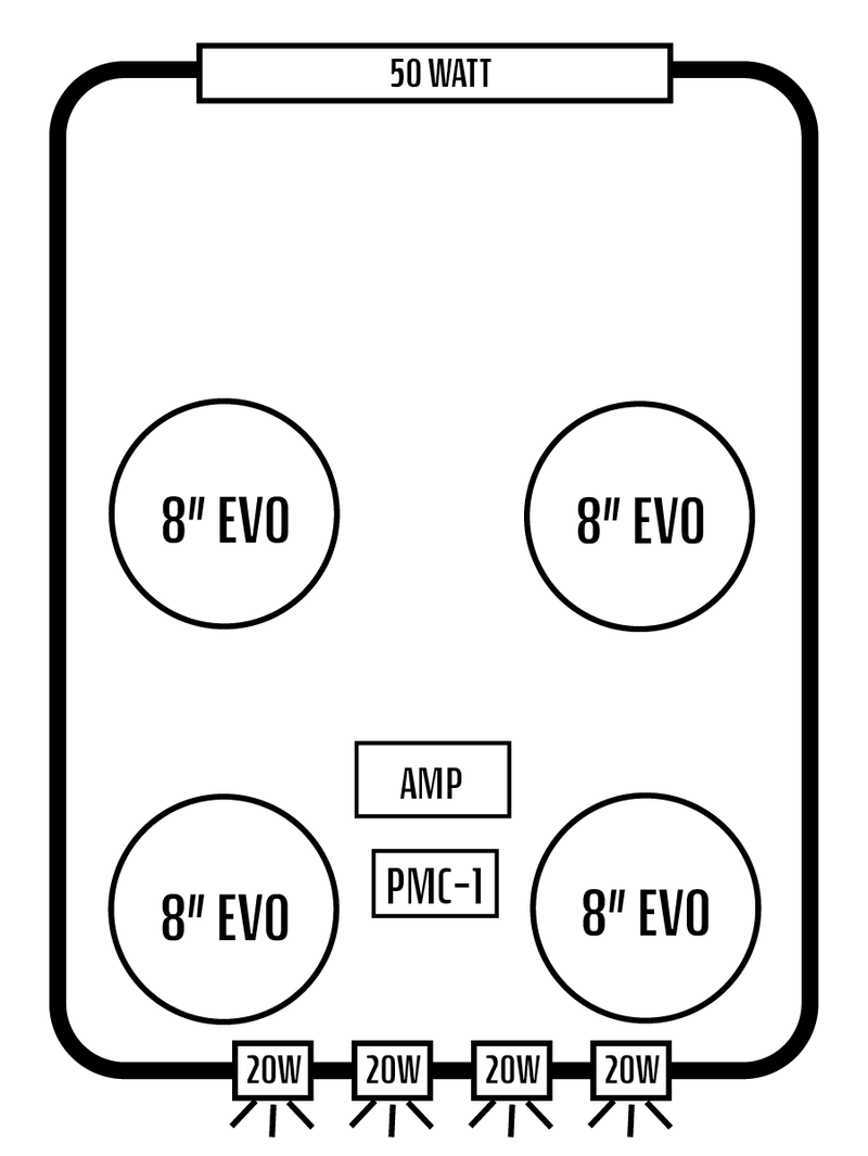 2026+ Can-Am Defender MAX HD11 Stereo Tops (4-Door)