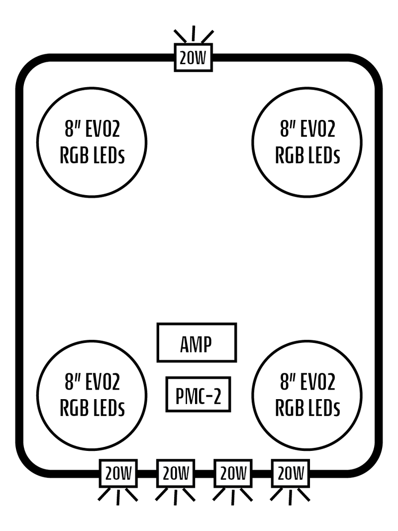 2016+ Can-Am Defender HD7-HD10 Stereo Tops (2-Door)