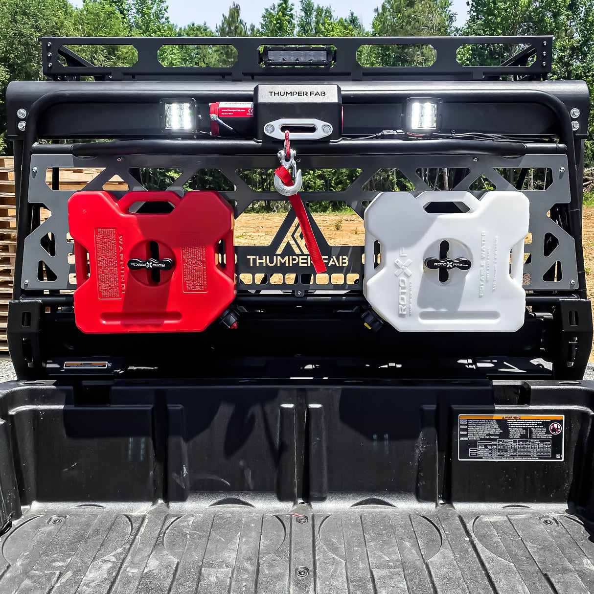 Can-Am Defender Winch Headache Rack