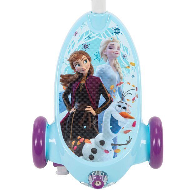 Disney Frozen Electric Bubble Scooter for Toddlers by Huffy - Fun and Safe Ride-On Toy