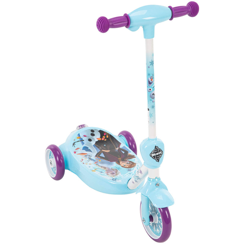 Disney Frozen Electric Bubble Scooter for Toddlers by Huffy - Fun and Safe Ride-On Toy
