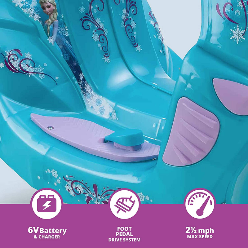 Disney Frozen Kids Scooter Ride On Toy - 6 Scooter Fun for Little Ones!