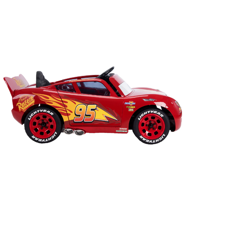 Disney Pixar Cars 3 Lightning McQueen 6V Battery-Powered Racing Car by Huffy