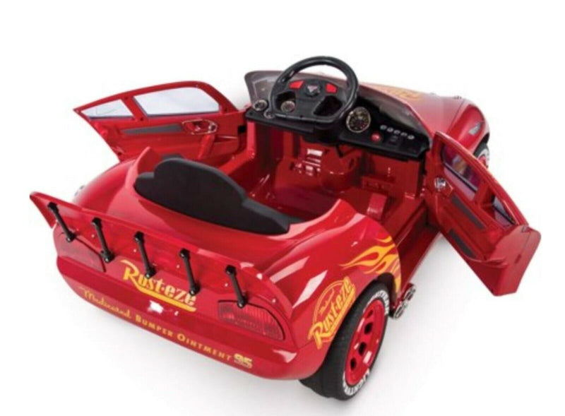 Lightning McQueen 6V Battery-Powered Ride On for Kids