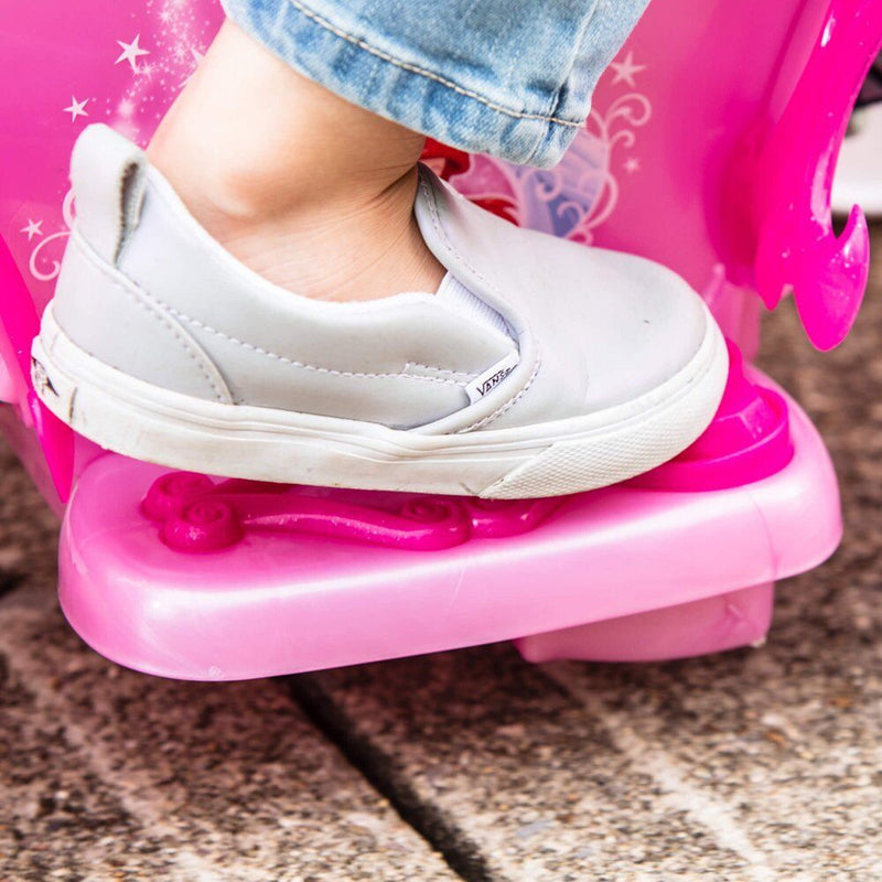 Disney Princess Electric Ride-On Quad with Bubble Action Exhaust in Pink by Huffy