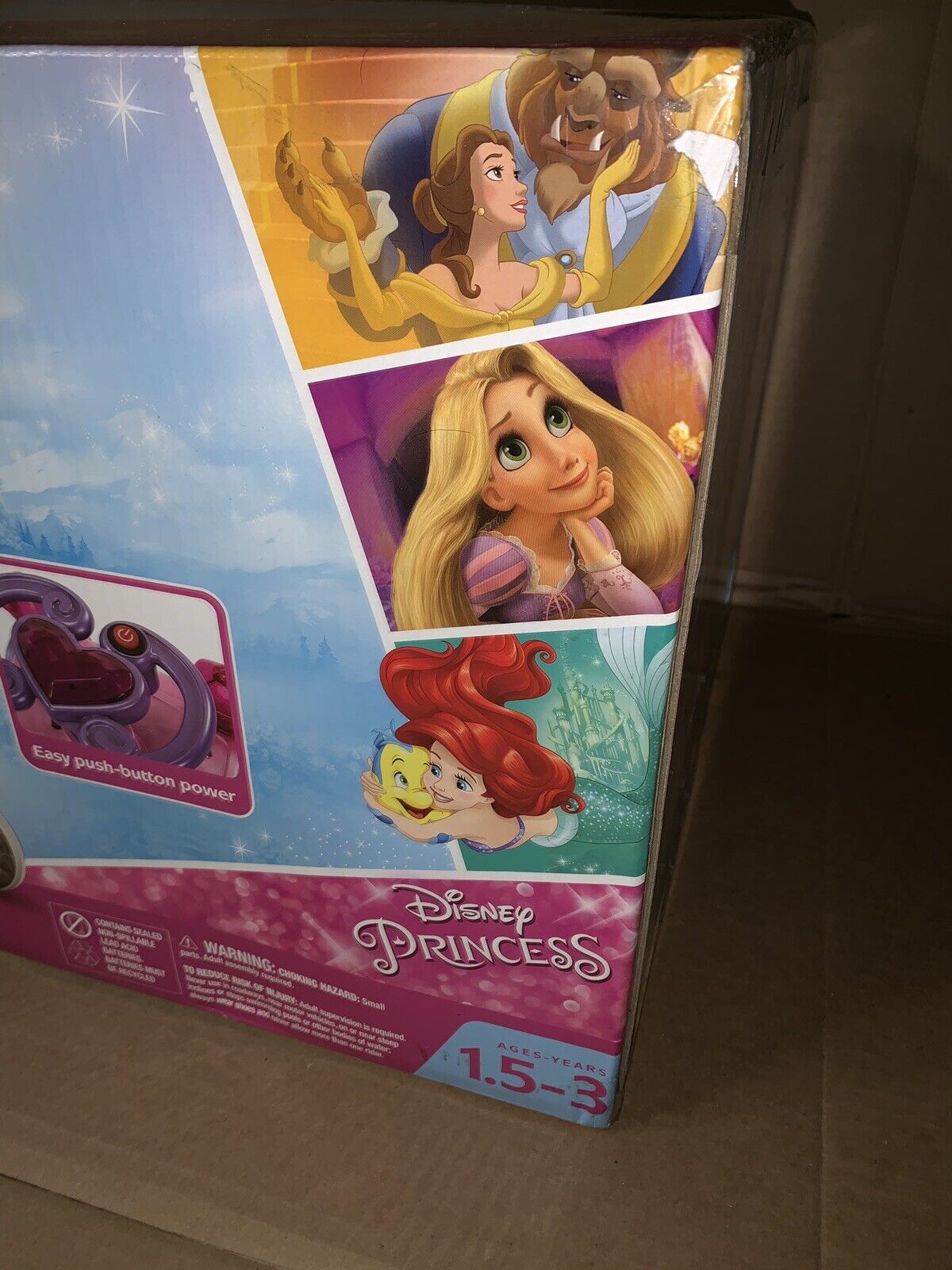 Disney Princess Huffy 6V Battery Powered Ride-On - Brand New in Box!