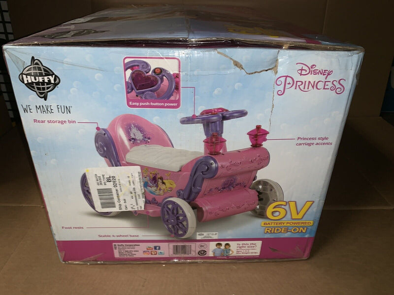 Disney Princess Huffy 6V Battery Powered Ride-On - Brand New in Box!
